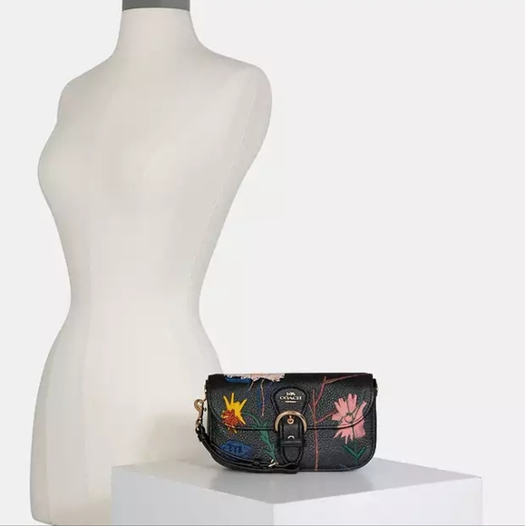 Coach X Crossbody Kleo Bag - Jean Michel Basquiat Artwork - Picture 15 of 16